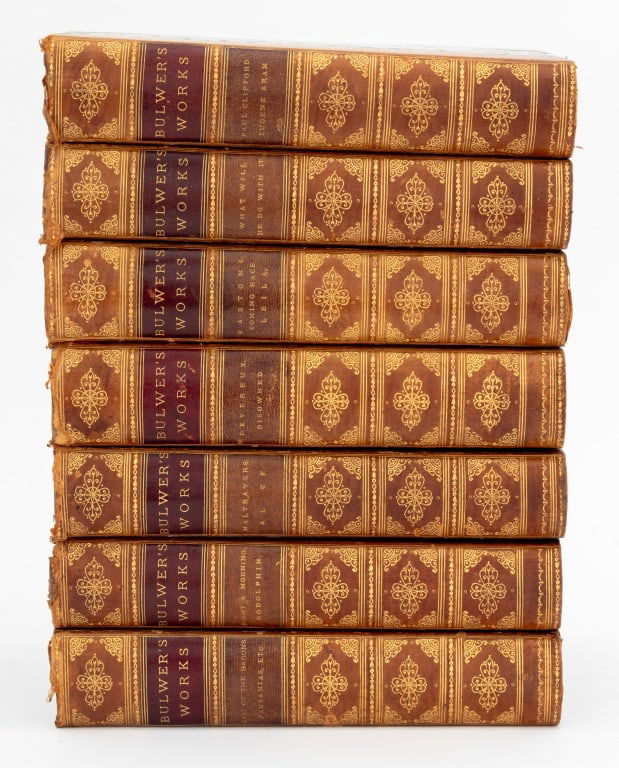 Edward Bulwer-Lytton "Bulwer's Works", 7 Vols. (1 of 7)