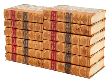 James Fenimore Cooper "Cooper's Novels", 12 Vols.