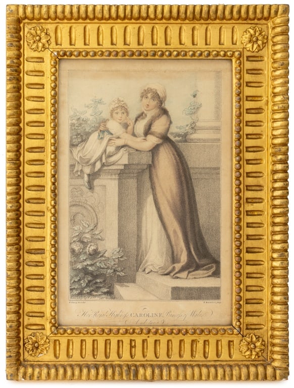 F. Bartolozzi "Her Royal Highness..." Etching (1 of 7)