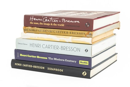 Books on Henri Cartier-Bresson, 6