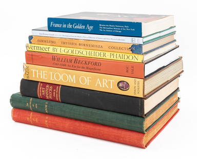 Books on European Old Masters and Art History, 9: Collection of Nine Books on European Old Masters and Art History, comprising: "France in the Golden Age: Seventeenth Century French Paintings in American Collections", ed: Rosenberg, Pierre, "William