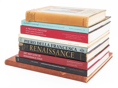 Books on Renaissance and European Painters, 9