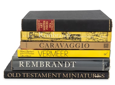 Books on Medieval and Baroque Artists, 6