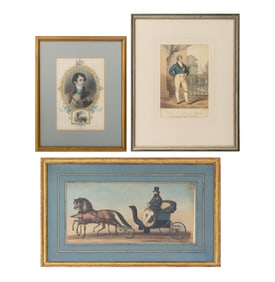 Robert Cruikshank, Etc. King George IV Prints, 3