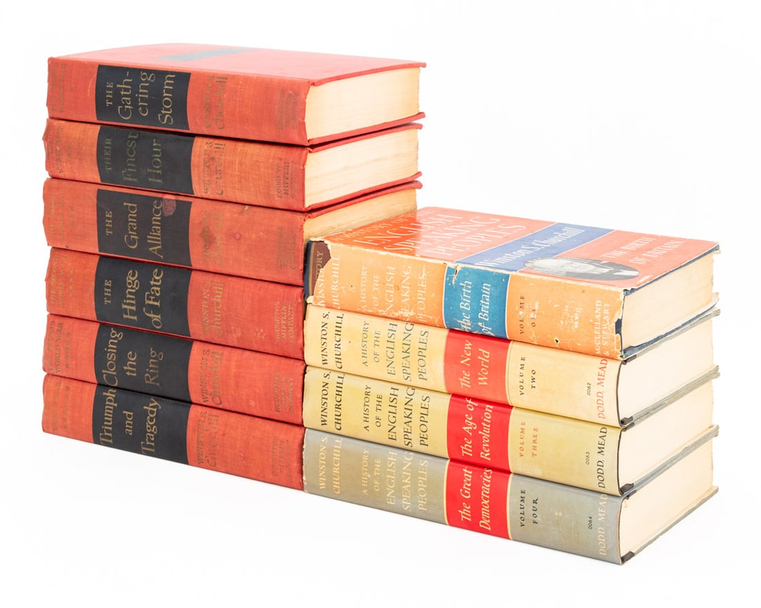 Books by Winston Churchill, 10 (1 of 6)