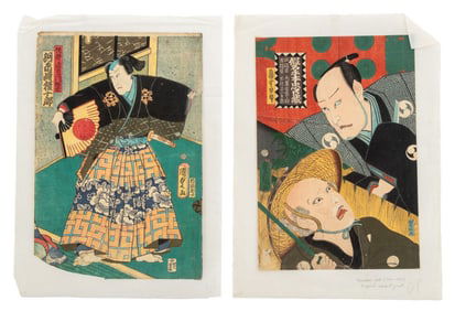 Kunisada I, Etc. Japanese Woodblock Prints, 2