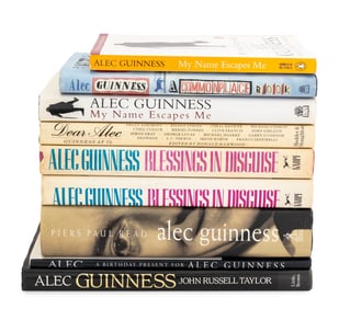 Books on Alec Guinness, 9