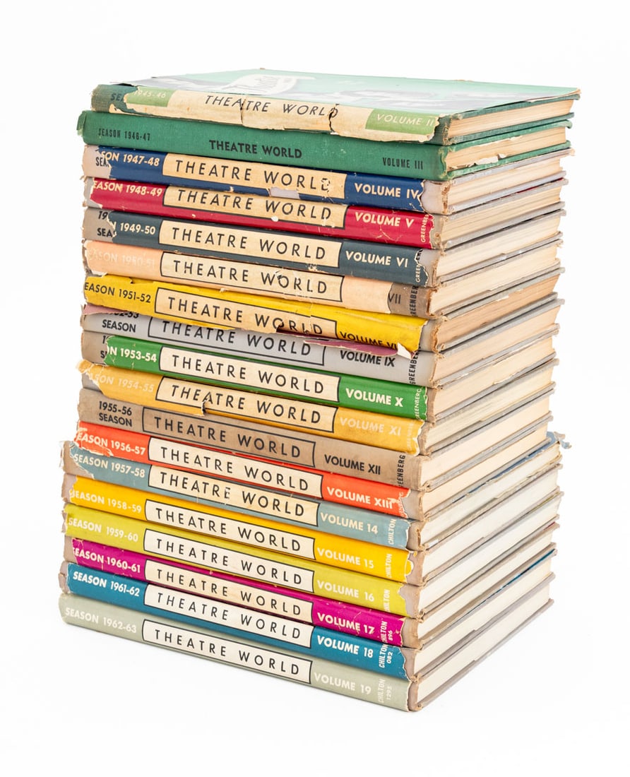 Daniel Blum "Theatre World", 1945-1962, 18 Vols. (1 of 6)