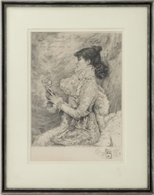 Jules Bastien-Lepage "Portrait of Sarah Bernhardt"