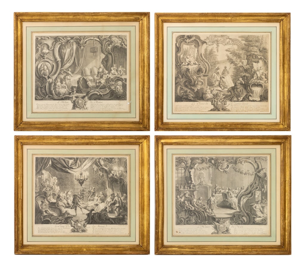 Rare Eugene Andreyev Framed Le Marble Etching X9