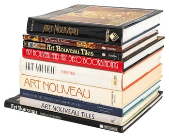 Books on Art Nouveau Design, 9