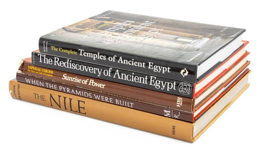 Books on Ancient Egyptian History, 5: Collection of Five Books on Ancient Egyptian History, "The Complete Temples of Ancient Egypt", Wilkinson, Richard, "Sunrise of Power: Ancient Egypt, Alexander and the world of Hellenism", Milton, Joyc