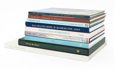 Books on Luxury Hotels and Travel, 9