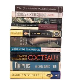 Books on Famous French Authors and Monarchs, 10
