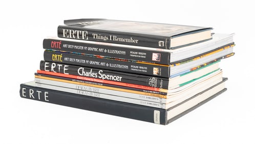 Books on Erte & His Art, 11