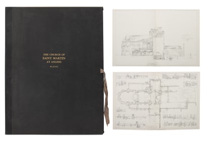 The Church of Saint Martin at Angers Plates, 16