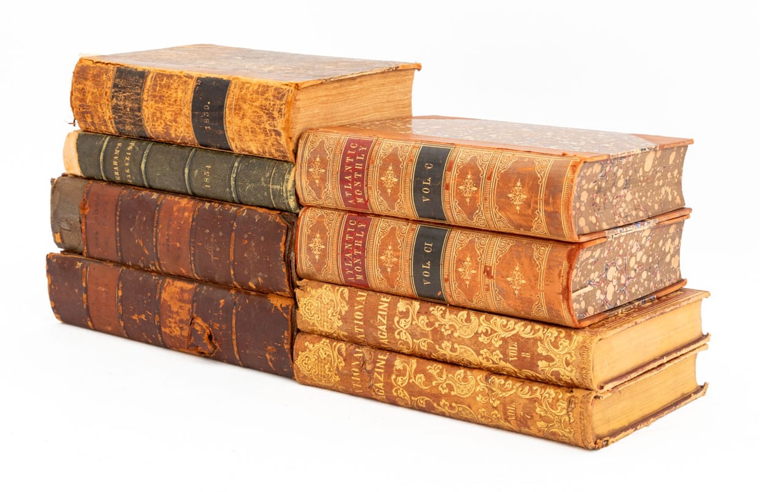 Leather-Bound Antiquarian Magazines, 8 (1 of 12)