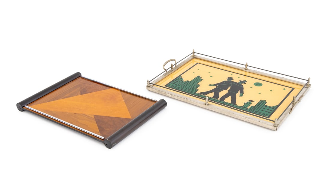 Art Deco Serving Trays, 2 (1 of 11)
