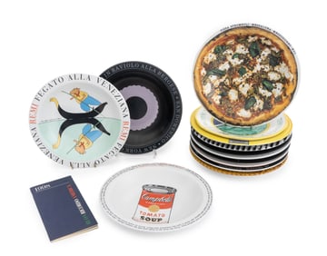 Buon Ricordo America Porcelain Plates, 13