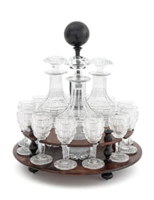 Regency Decanter Stand, 19th C.