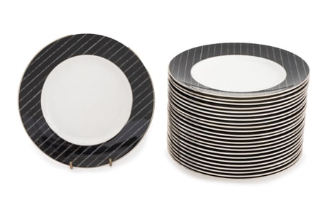 Ralph Lauren "Chalk Stripe" Salad Plates, 23