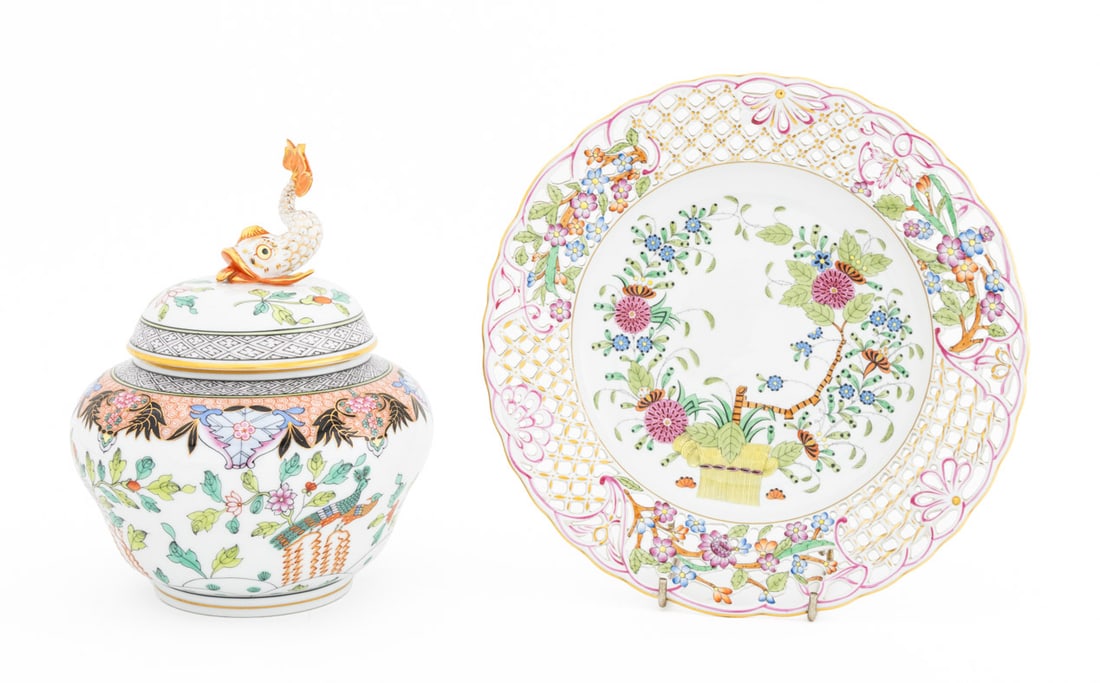 Herend Porcelain Tableware, 2 Pcs. (1 of 12)