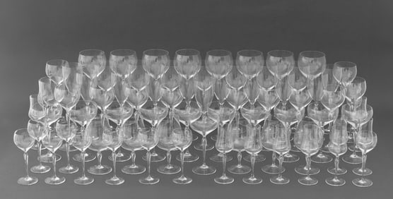 Rosenthal "Maitre" Crystal Stemware Set, 77 Pcs.