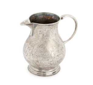 George II Sterling Silver Sparrow Beak Cream Jug