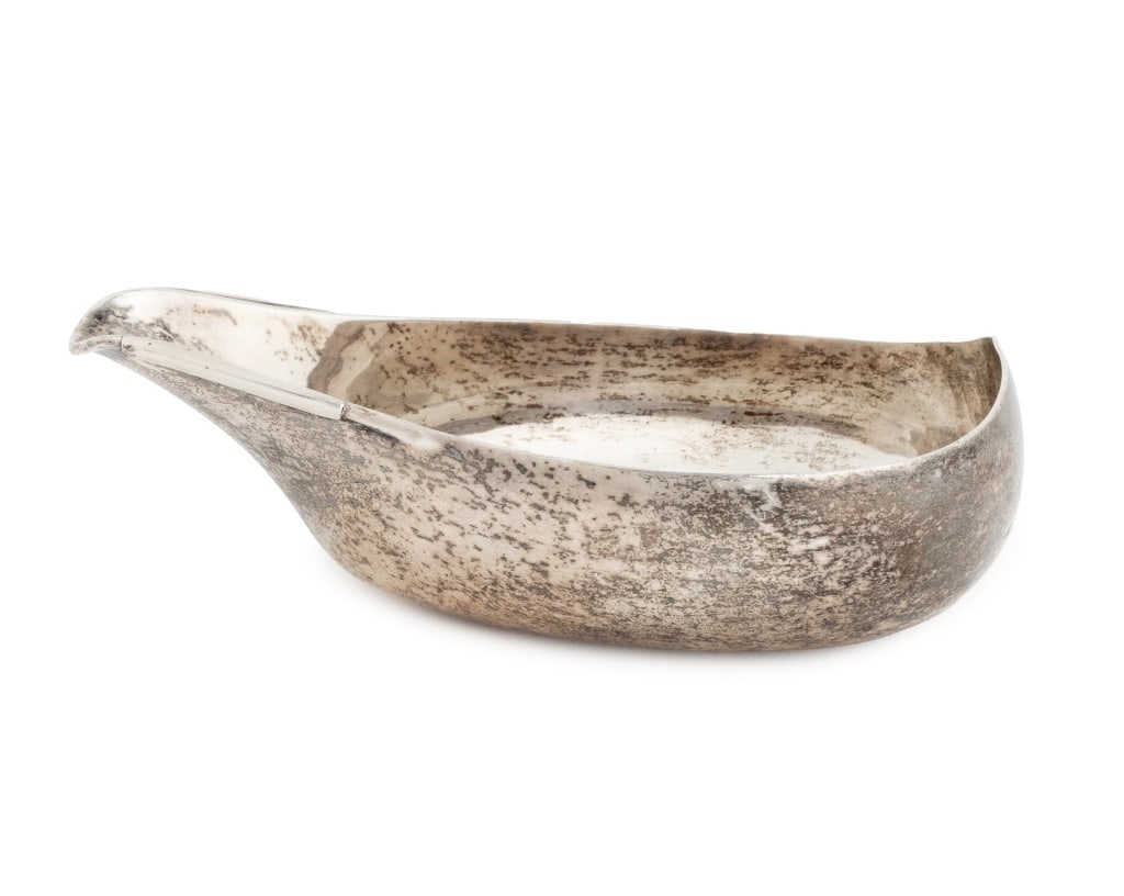 George III Sterling Silver Pap Boat, 1797 (1 of 6)