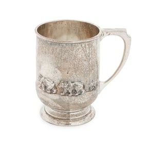 George VI Sterling Silver Footed Cup