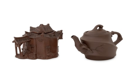 Chinese Yixing Ware Teapots, 2