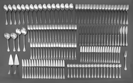 Rosenthal "Asymmetria" Flatware Service, 150 Pcs.