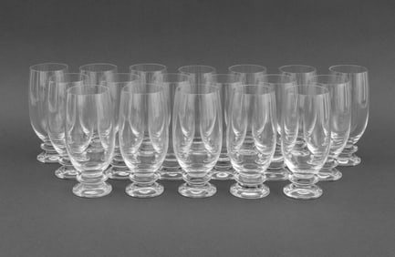 Steuben Crystal Tumblers, 18