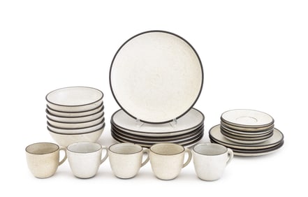 Zaalberg Holland Stoneware Service, 26 Pcs.