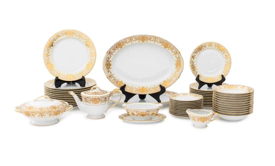 Japanese Noritake Porcelain Service, 53 Pcs. (1 of 15)