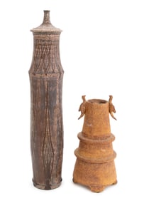 American Art Pottery Sculptural Vases, 2