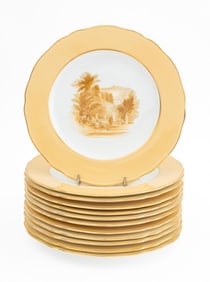 Copeland Spode Porcelain Dessert Plates, 12