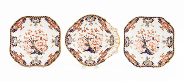 Royal Crown Derby "Imari Kings" Plates, 3