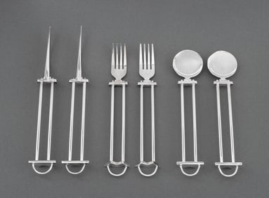Shozo Toyahisa x Nobile "Tsuki" Flatware Set for 2