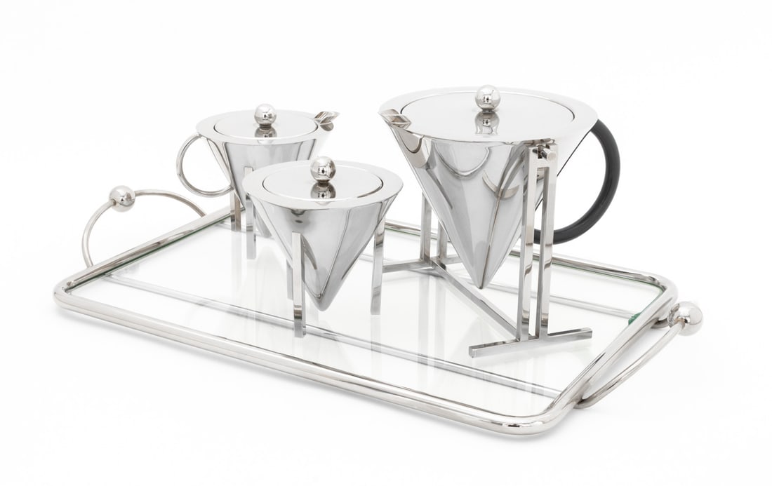 Punto Bacola for Montagnani Steel Tea Service, 4 (1 of 19)