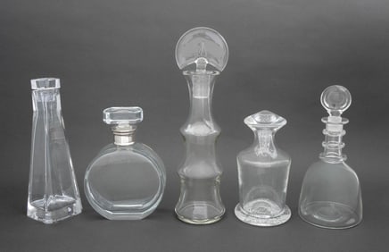 Modern Crystal Decanters, 5