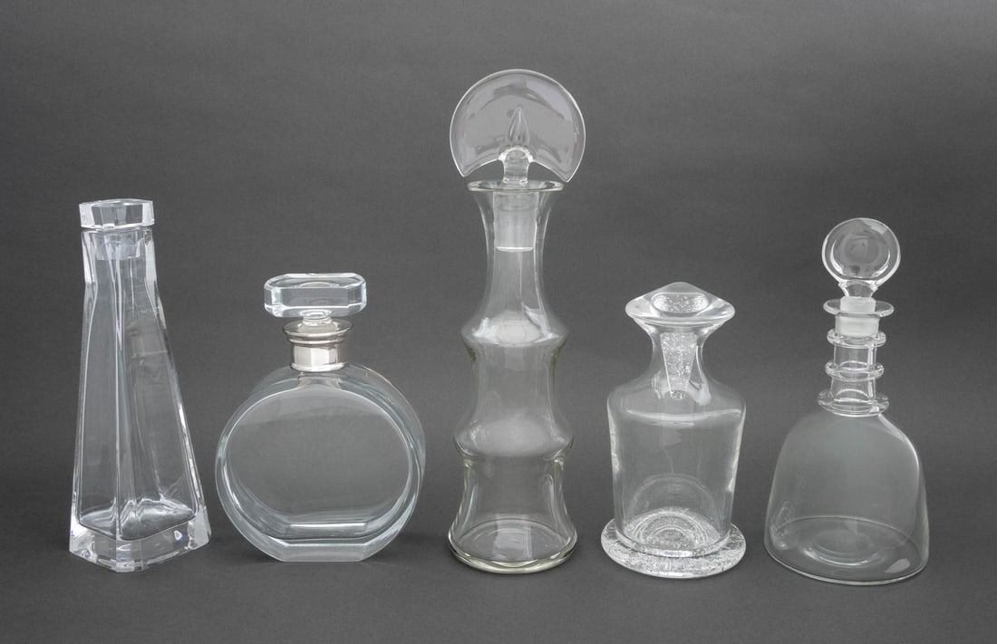 Modern Crystal Decanters, 5 (1 of 9)