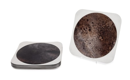 Bouillet Bourdelle Silver Plate Trays, 12