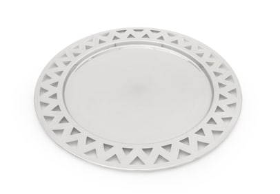 Alessi Pierced Stainless Steel Circular Plattery