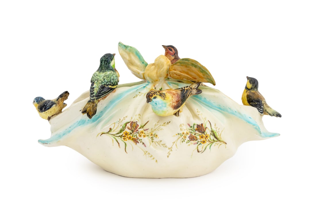 Delphin Massier French Faience Centerpiece (1 of 12)