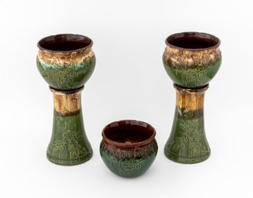 Robinson Ransbottom Roseville Jardinieres, 5 Pcs.