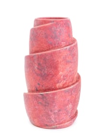 Shorter & Son Art Deco Pink Art Pottery Vase