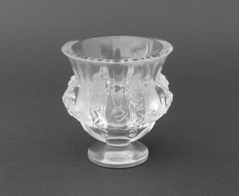 Lalique Crystal "Dampierre" Vase