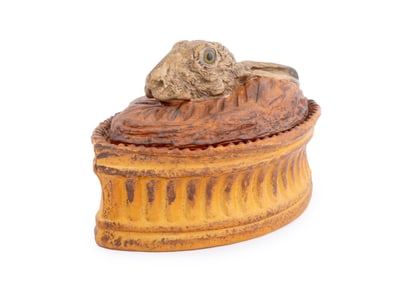 Pillivuyt France Hare Motif Casserole Dish