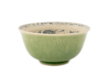 Korean Celadon Glazed Porcelain Bowl